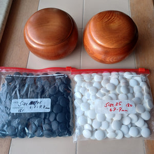#C231 - Size 25 Slate & Japanese Shell Set - Japanese clamshell