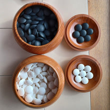 Load image into Gallery viewer, #C257 - Size 33 Slate and size 32 Shell Go Stones and Go Bowls Set