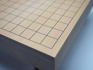 #170863 - 6cm Table Board (Katsura) Set - Slate and Shell - Keyaki Bowls - Original Certificate - Cushions - Free FedEx Shipping