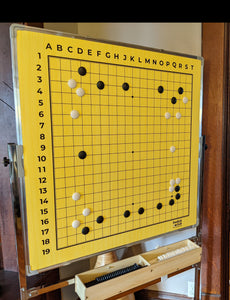 Magnetic Teaching Board for Baduk (19x19) with magnetic stones