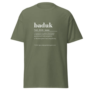 Define Baduk (Men's tee)