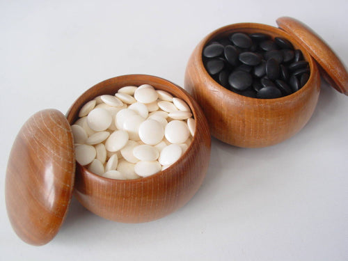 Size 32 Slate and Shell Set - Keyaki/Ash Go Bowls - Free Airmail Shipping - #127887