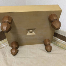 Load image into Gallery viewer, #184783 - 8.5cm Floor Board Set - Beech? - Keyaki Bowls - Glass Stones - Free Surface Shipping