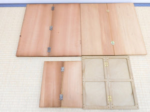 CLEARANCE: #127881 - Two Folding Table Board Sets - Bonus Magnetic Set - Bonus Shogi Boards and Pieces - Glass - Chestnut / Resin / Magnetic - Free Surface Shipping
