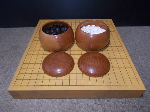 #170685 - 5.7cm Table Board Set - Cherry / Zelkova Bowls - Size 32 Slate & Shell - Paulownia Lid - Free FedEx Shipping