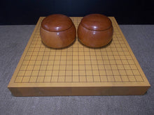 Load image into Gallery viewer, #170685 - 5.7cm Table Board Set - Cherry / Zelkova Bowls - Size 32 Slate &amp; Shell - Paulownia Lid - Free FedEx Shipping