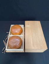 Load image into Gallery viewer, #170525 - 13cm Floor Board Set - Size 38 Slate &amp; Shell - Paulownia Box - Cloth Cover - Paulownia Lid - Free Airmail Shipping