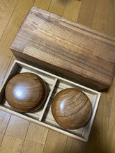 Load image into Gallery viewer, #154571 - Size 34 Slate and Shell Set - Keyaki Go Bowls - Paulownia Box - Inscription - Free Airmail Shipping